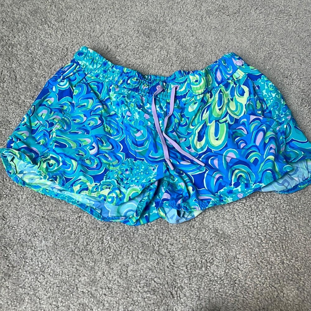 Lily Pulitzer active shorts.